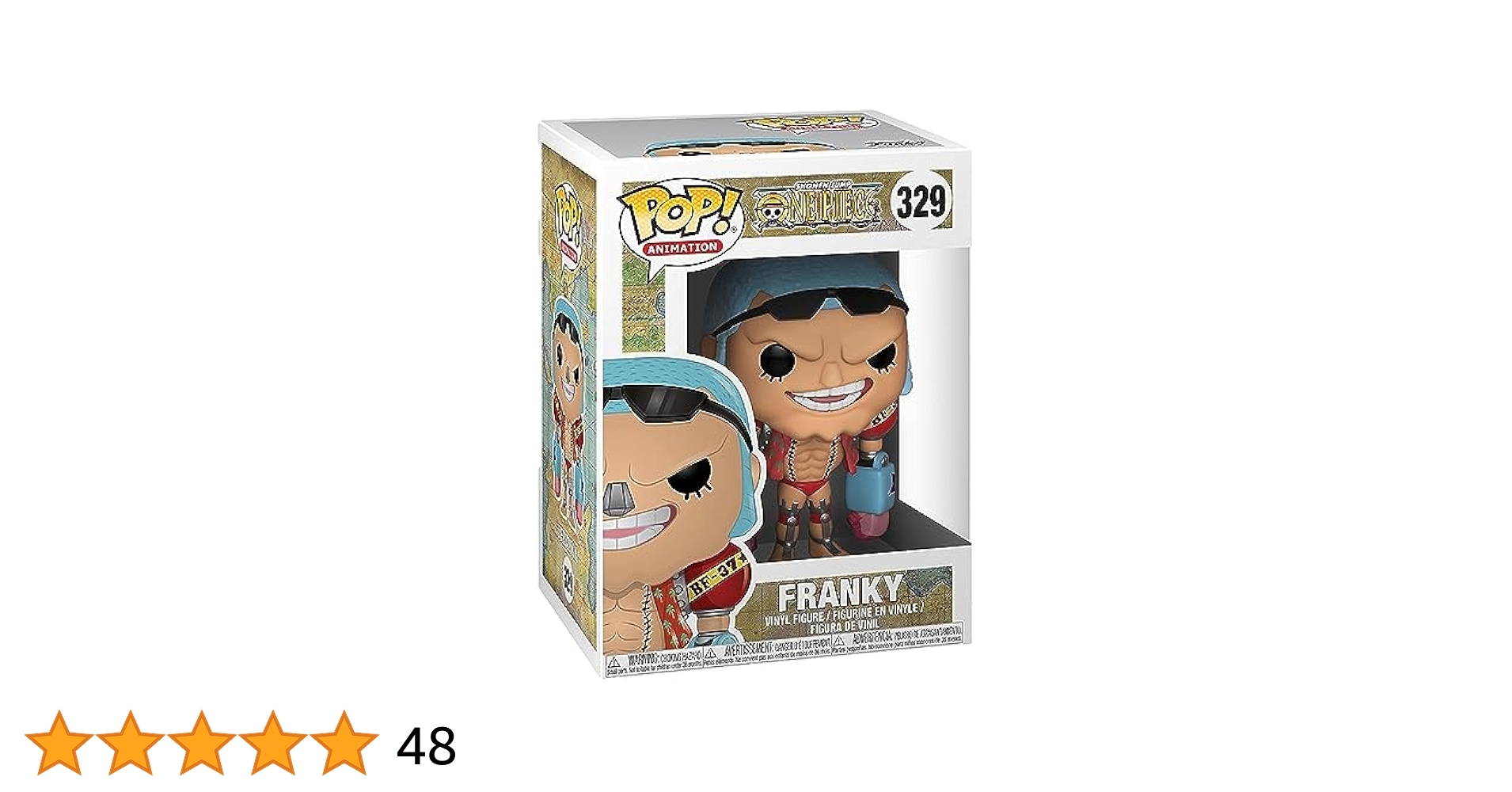 (未使用･未開封品)　Funko - Figurine One Piece - Franky Pop 10cm - 0889698231930 6k88evb Funko Pop! Animation: One Piece S2 - Franky Shipwright Vinyl